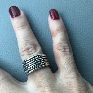 James Avery sterling silver ring